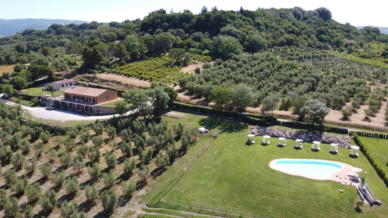 Bio Agriturismo Il Torrione Villa Saturnia Eksteriør billede